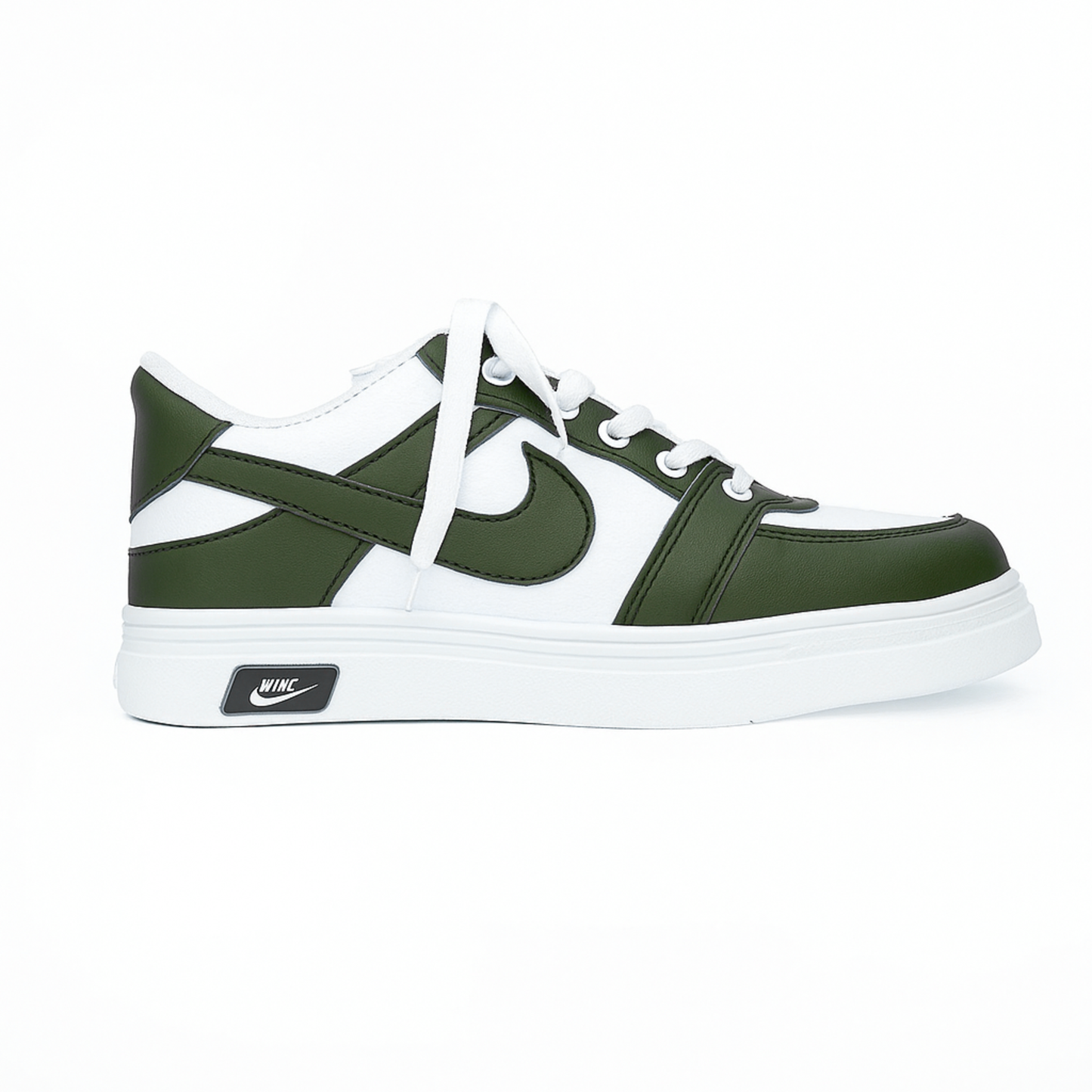 Nike Airforce Green & White Sneakers - FEMUU