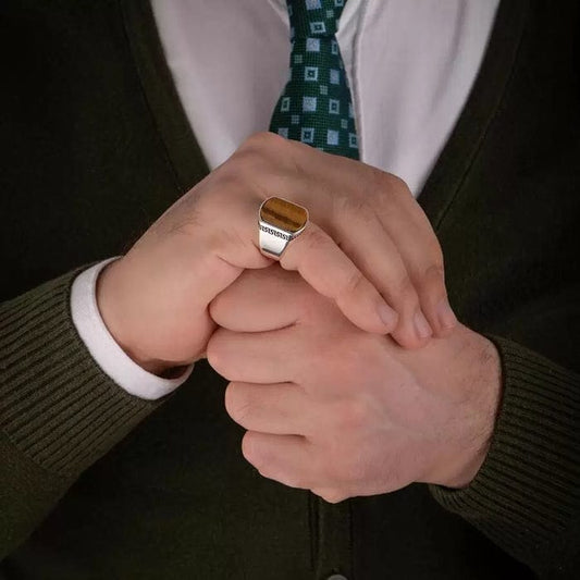 Modern Turkish ONYX Ring