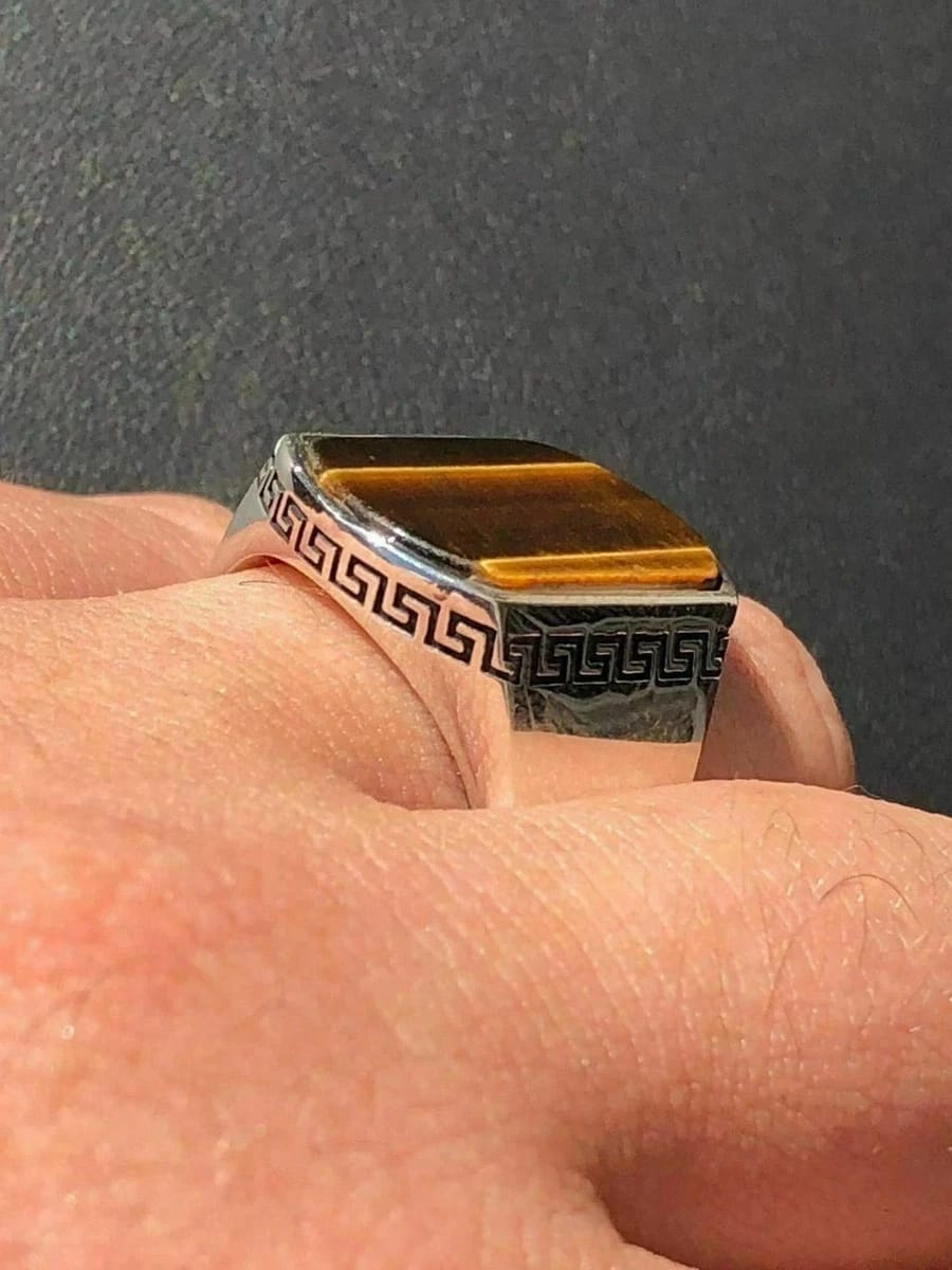 Modern Turkish ONYX Ring