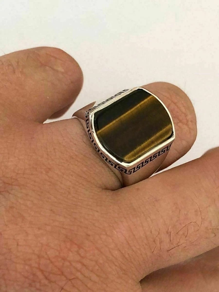 Modern Turkish ONYX Ring