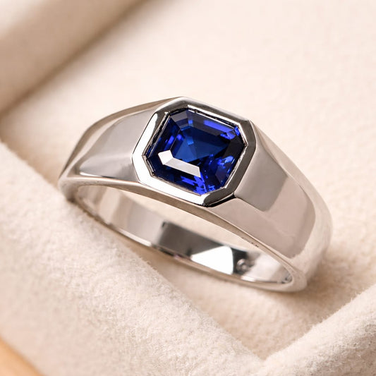 Royal Vintage sapphire Ring
